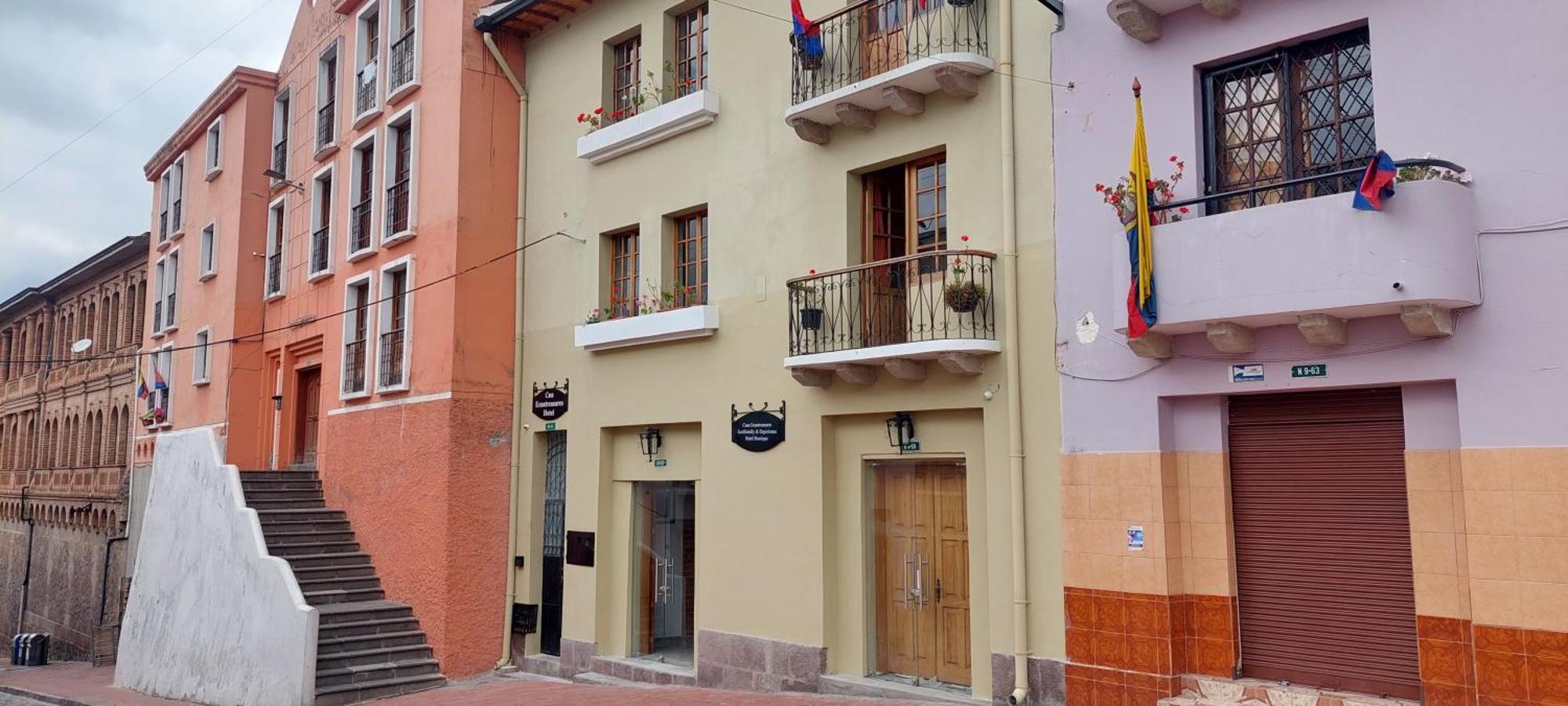 Hotel Casa Ecuatreasures Centro Historico Quito Dış mekan fotoğraf